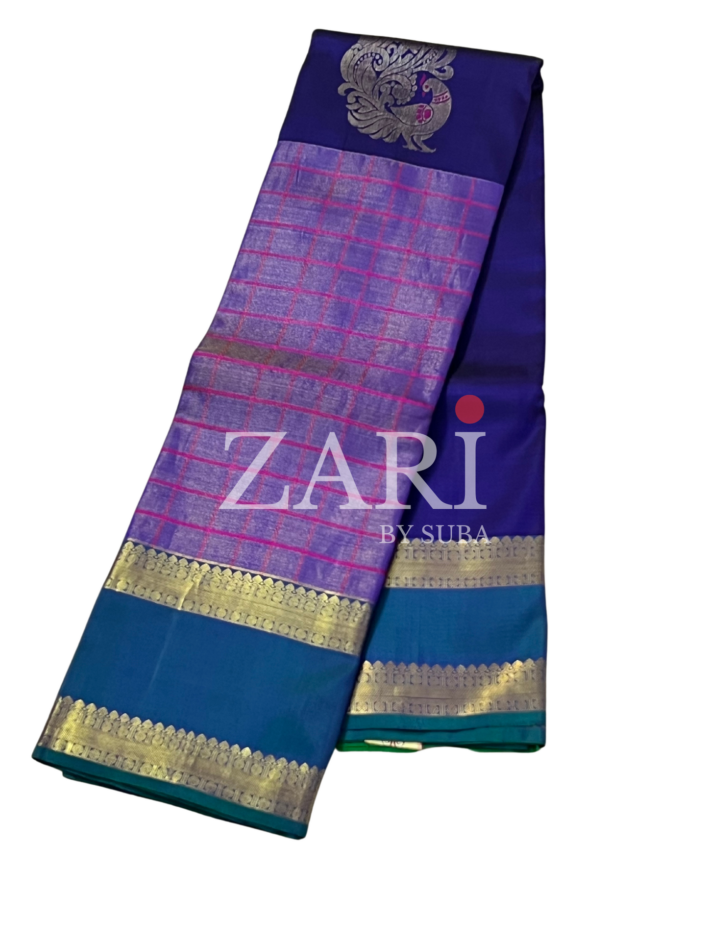 PEACOCK'S GRACE - Pure Kanchipuram Silk Saree