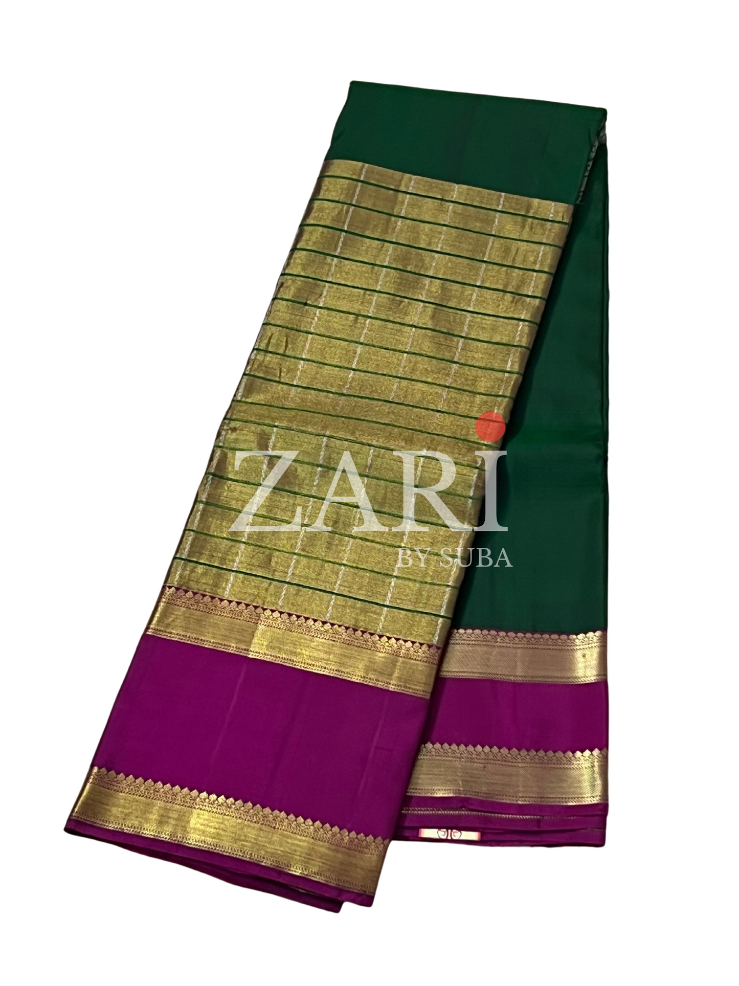 PEACOCK RADIANCE - Pure Kanchipuram Silk Saree