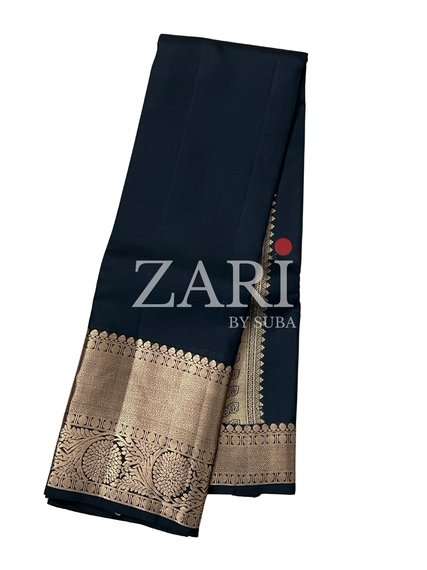 MIDNIGHT GOLD - Pure Kanchipuram Silk Saree