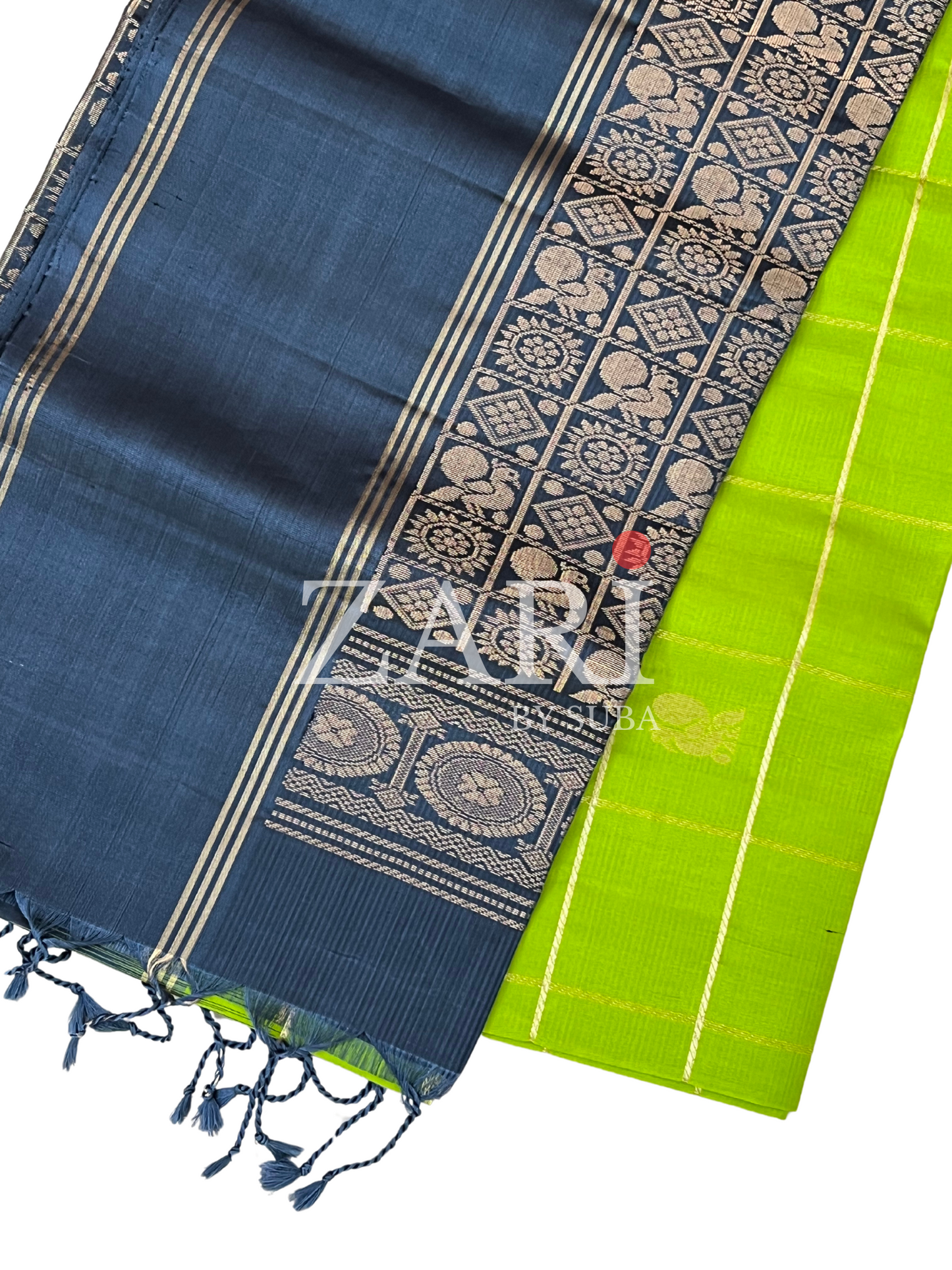 SUMMER MIST - Pure Kanchipuram Silk Saree