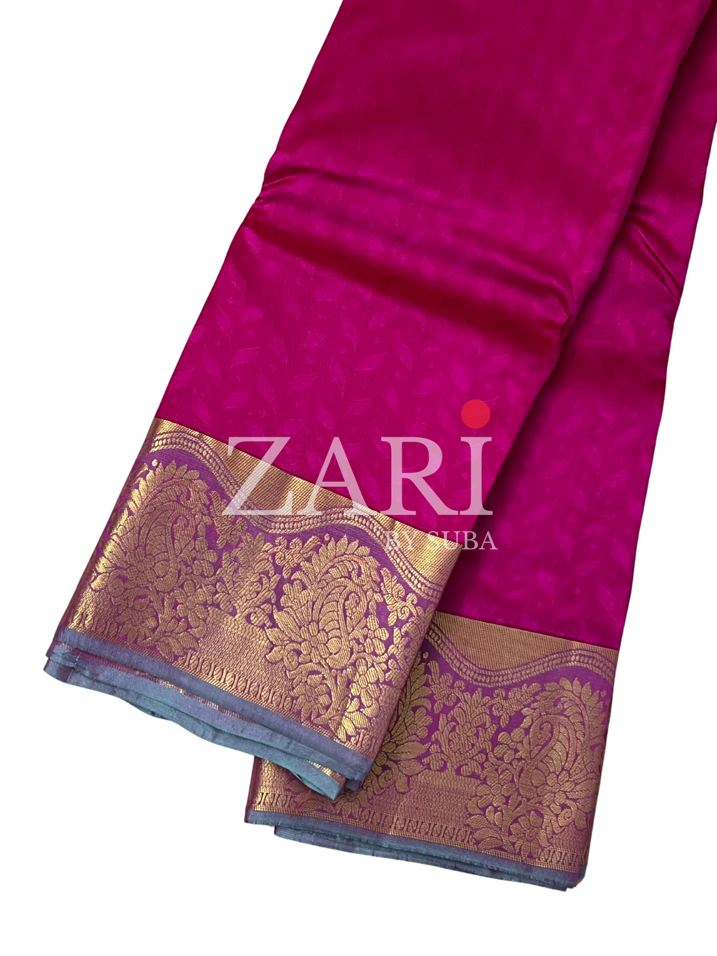 FUCHSIA GRACE - Pure Kanchipuram Silk Saree