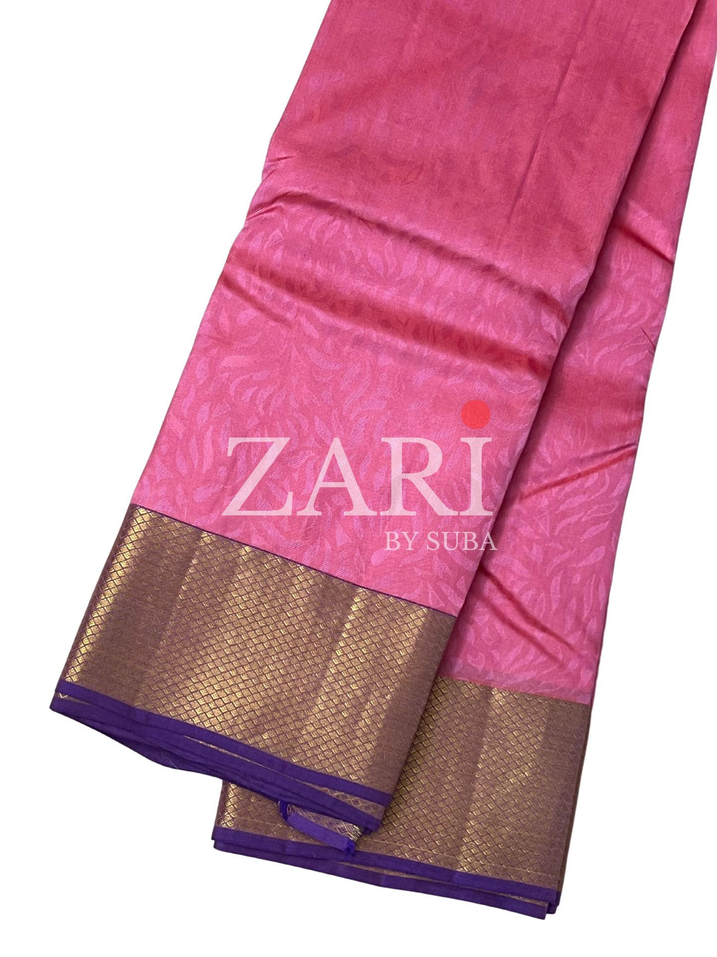 PINK BLUSH - Pure Kanchipuram Silk Saree