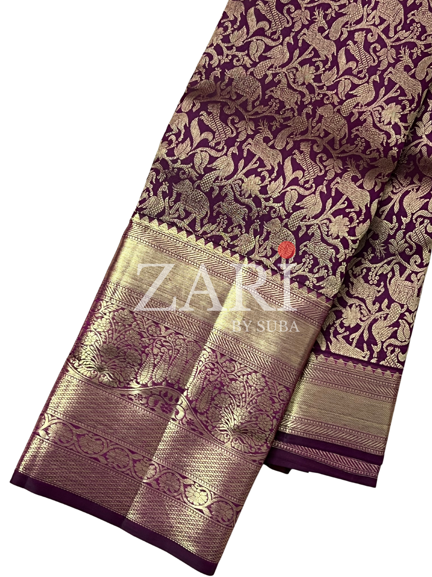 PURPLE REIGN - Pure Kanchipuram Silk Saree