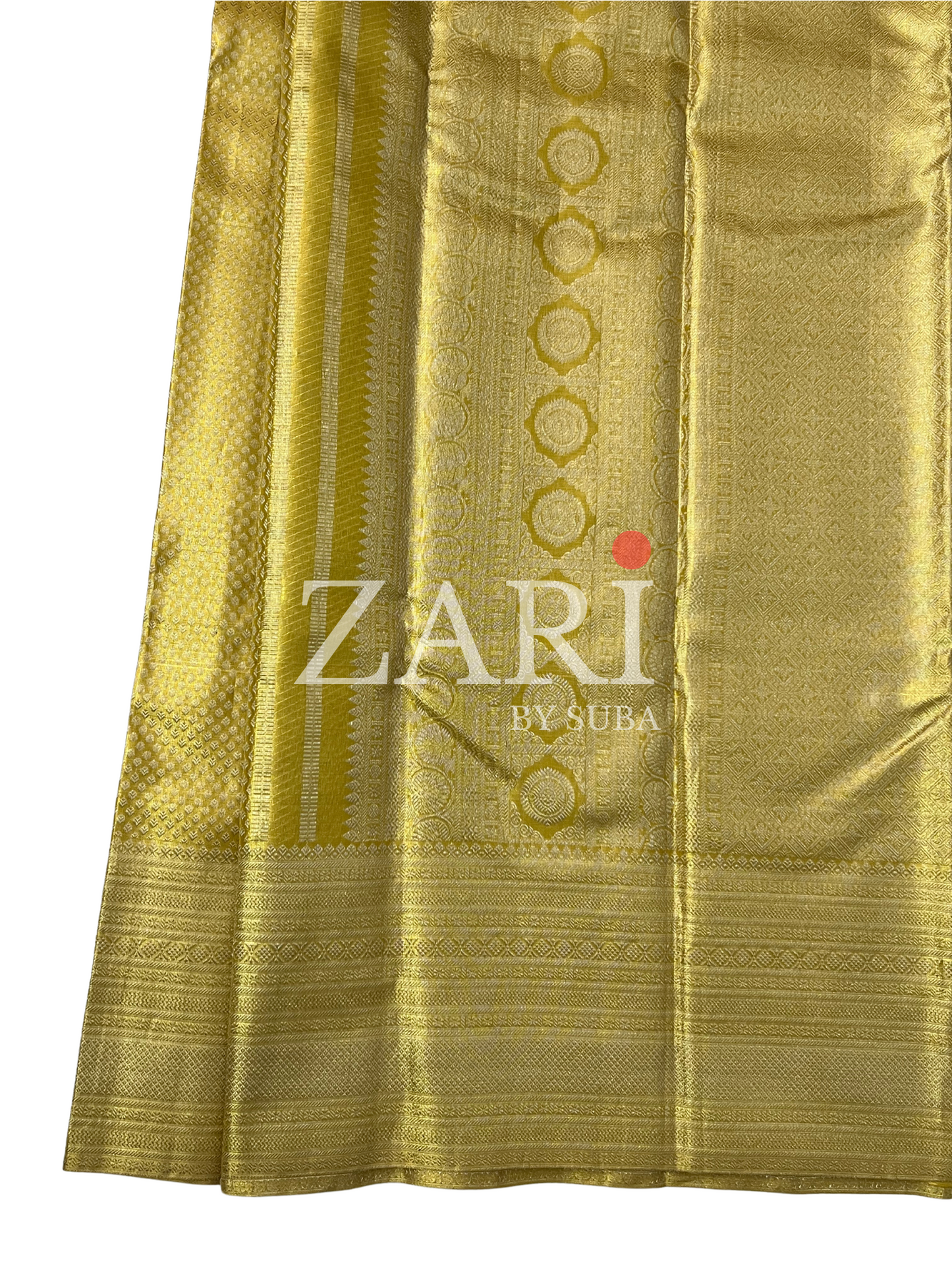 GOLDEN RADIANCE - Pure Kanchipuram Silk Saree