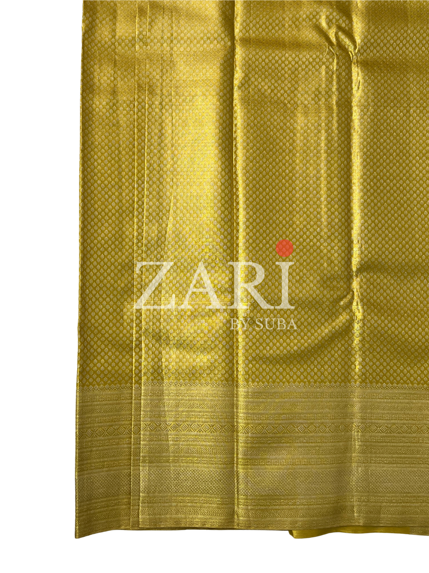 GOLDEN RADIANCE - Pure Kanchipuram Silk Saree