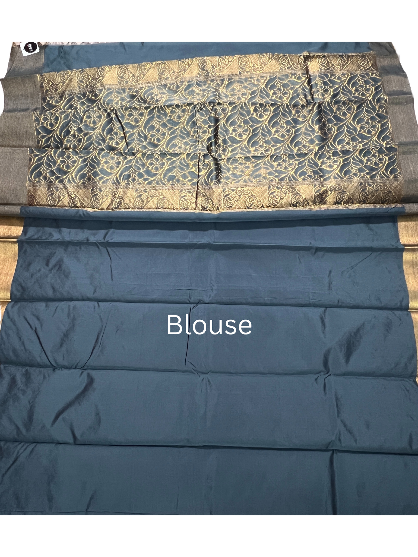 Grey and Gold - Kanchi Cotton Saree