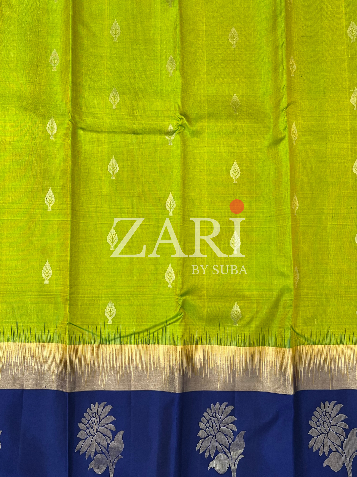 ROYAL FERN - Pure Kanchipuram Soft Silk Saree