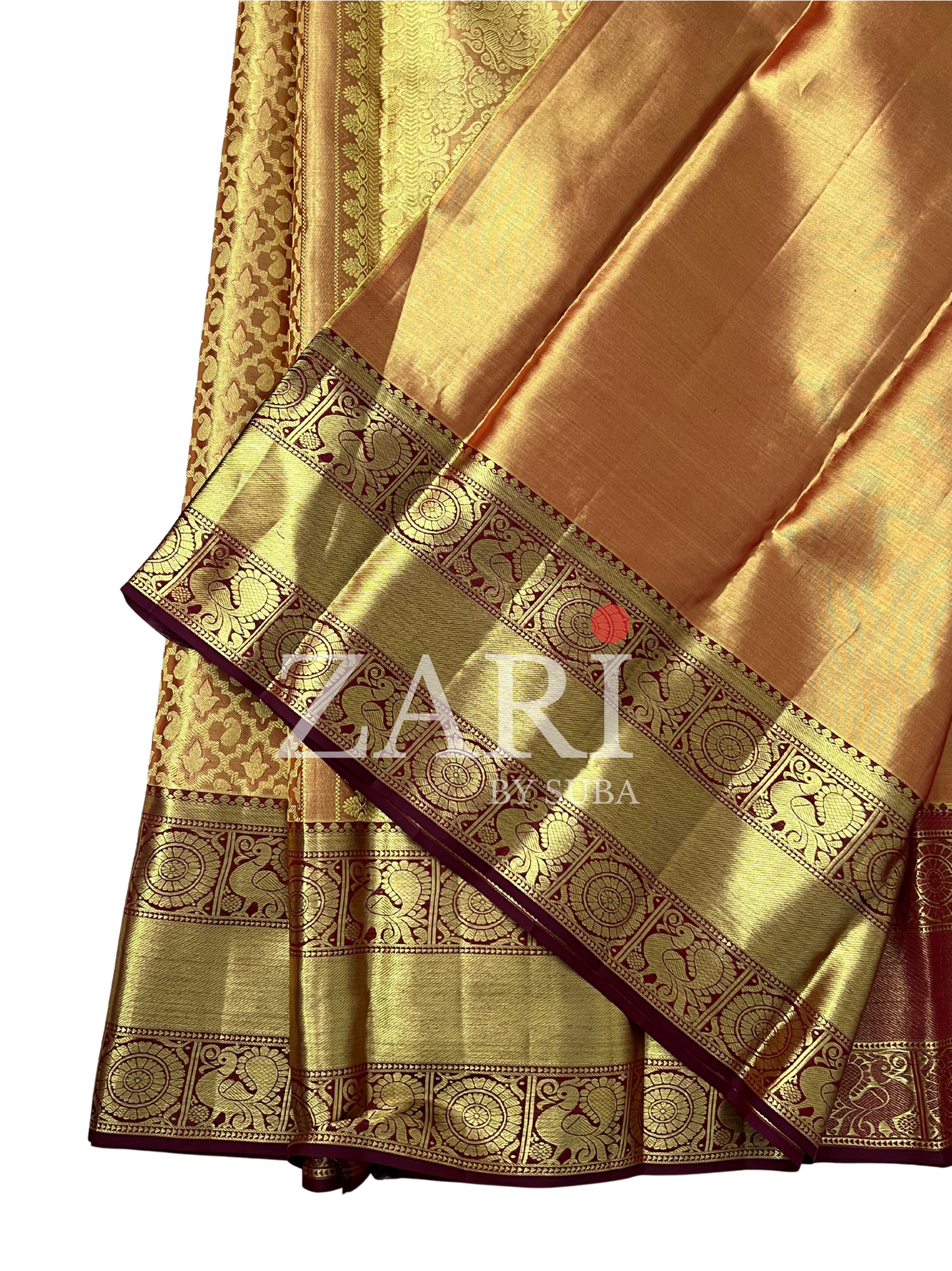 GOLDEN GLORY - Pure Kanchipuram Silk Saree