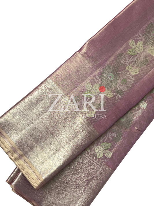 ROSE BLOSSOM - Pure Kanchipuram Silk Saree
