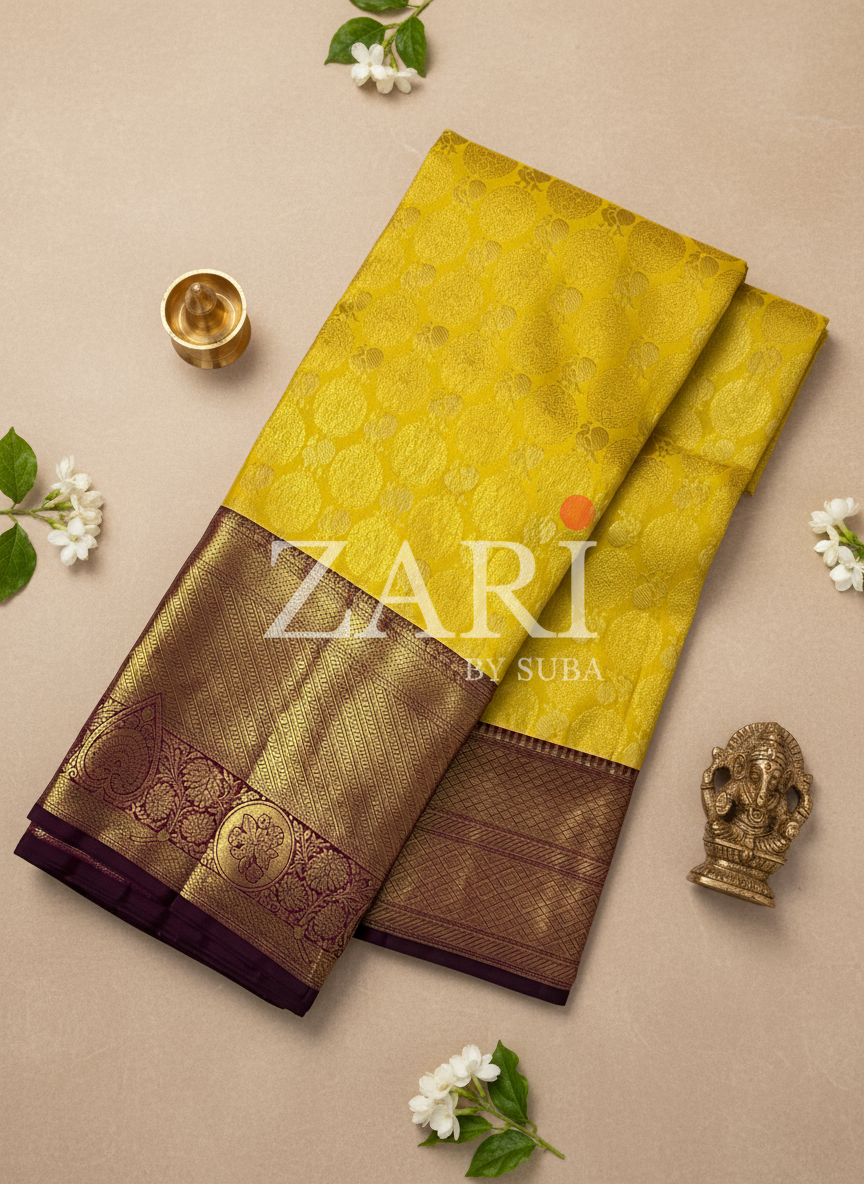 ROYAL RADIANCE - Pure Kanchipuram Silk Saree