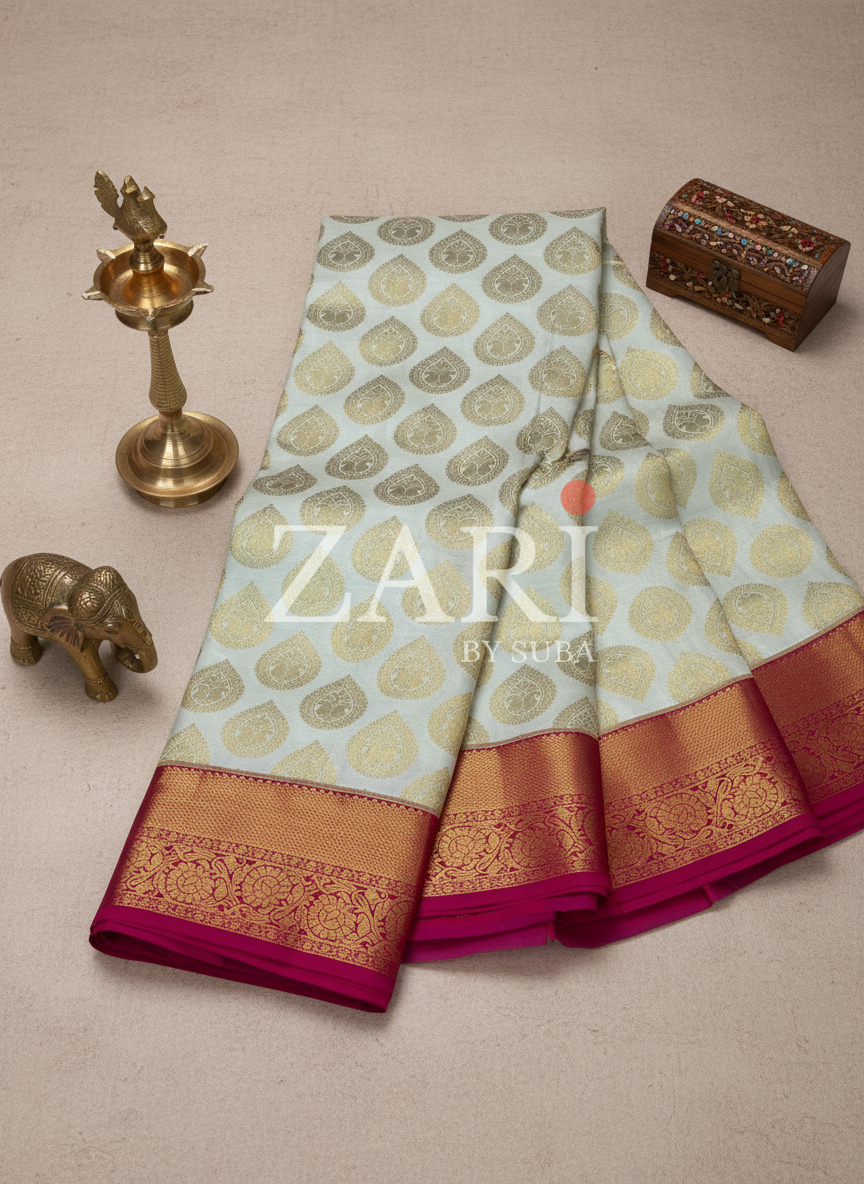 ETERNAL GRACE - Pure Kanchipuram Silk Saree