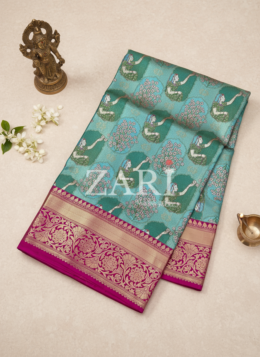 DREAM GIRL - Pure Kanchipuram Silk Saree