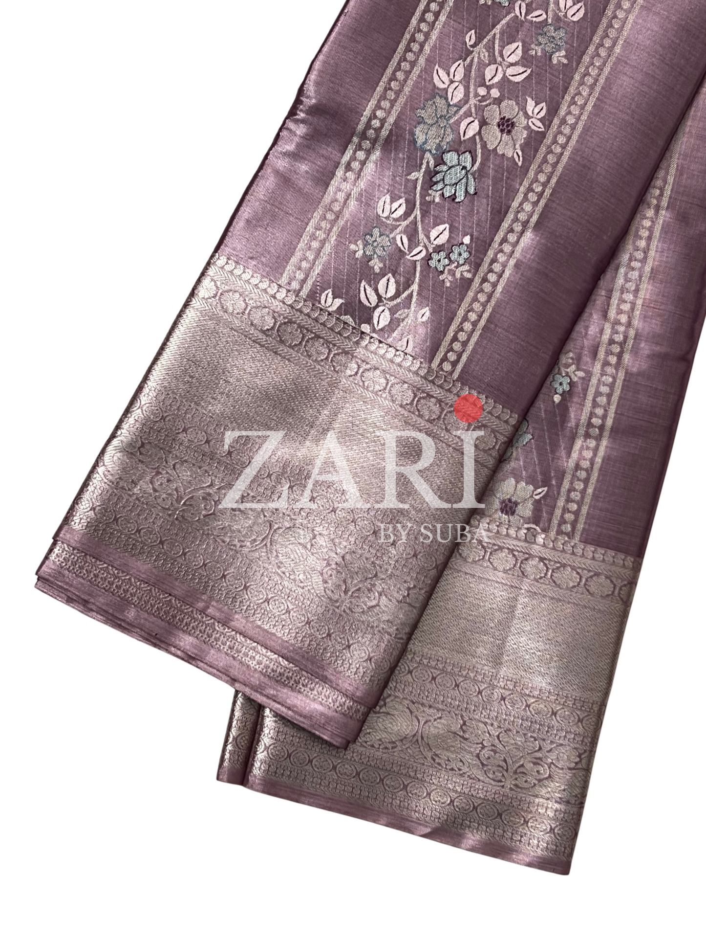 PURPLE AURA - Pure Kanchipuram Silk Saree