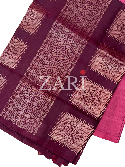 KOLAM DREAM - Pure Kanchipuram Silk Saree