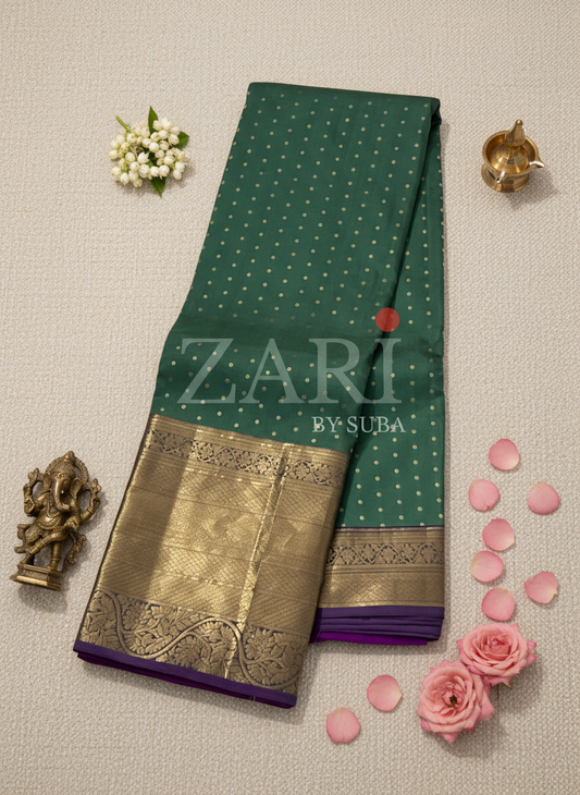 SAGE BLISS - Pure Kanchipuram Silk Saree