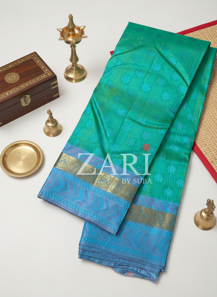 MYSTICAL CHARM - Pure Kanchipuram Silk Saree