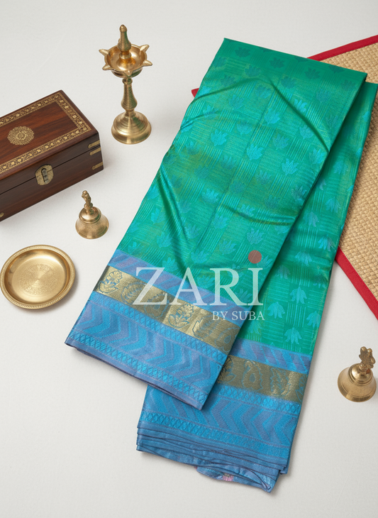 MYSTICAL CHARM - Pure Kanchipuram Silk Saree