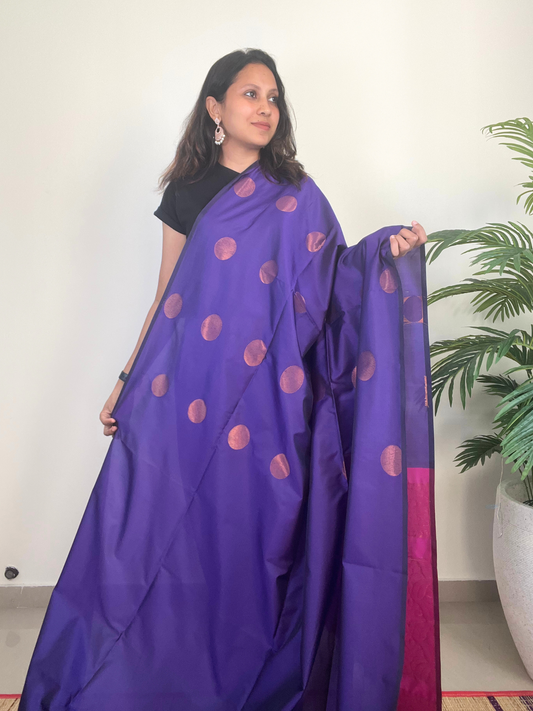 POLKA - Soft Silk Saree