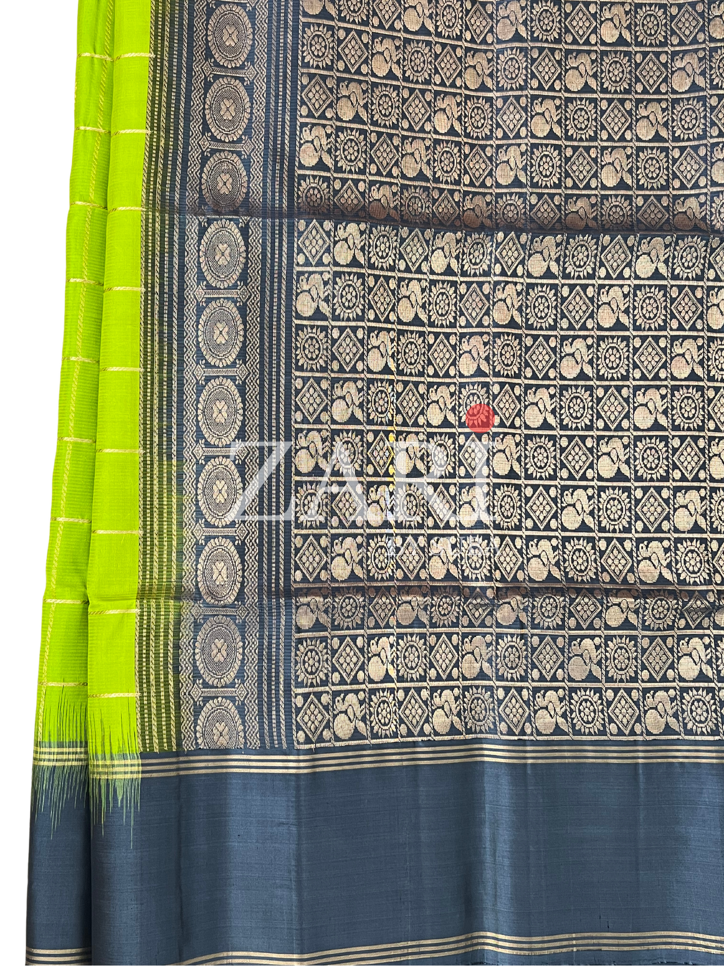 SUMMER MIST - Pure Kanchipuram Silk Saree