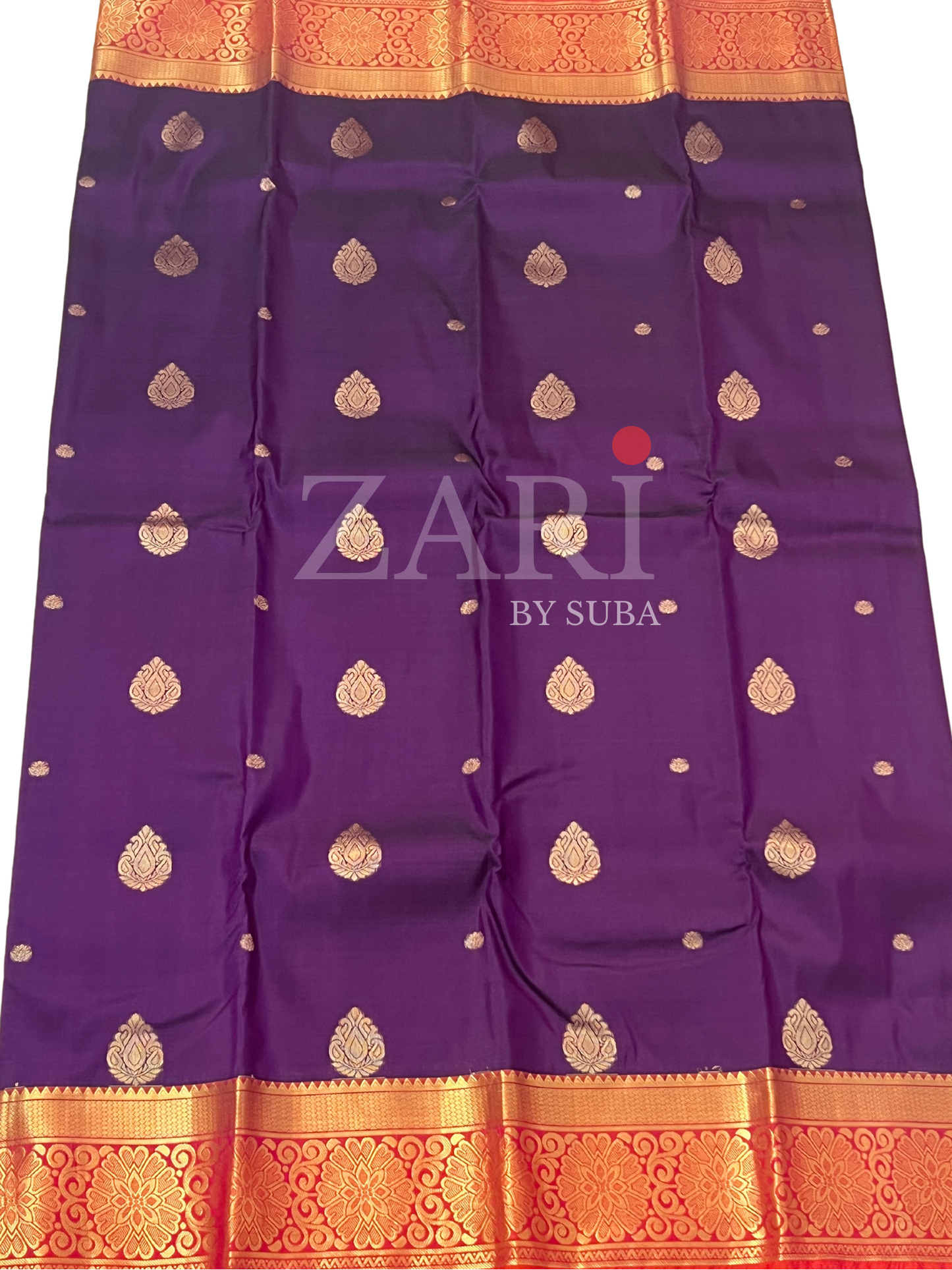 PURPLE ROYALTY - Pure Kanchipuram Silk Saree