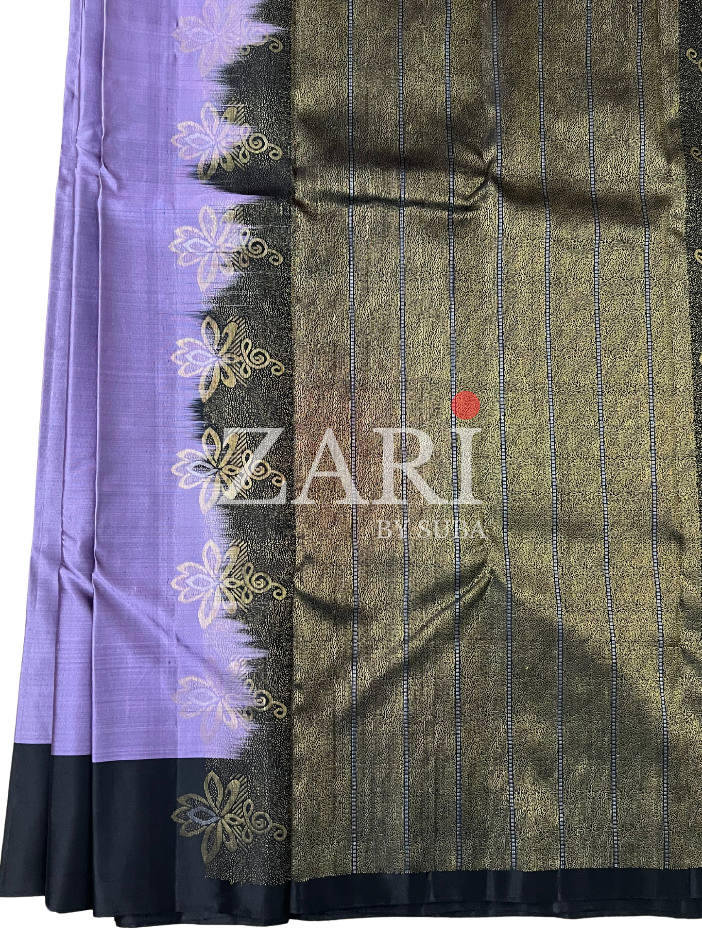 LAVENDER NIGHT - Pure Kanchipuram Silk Saree