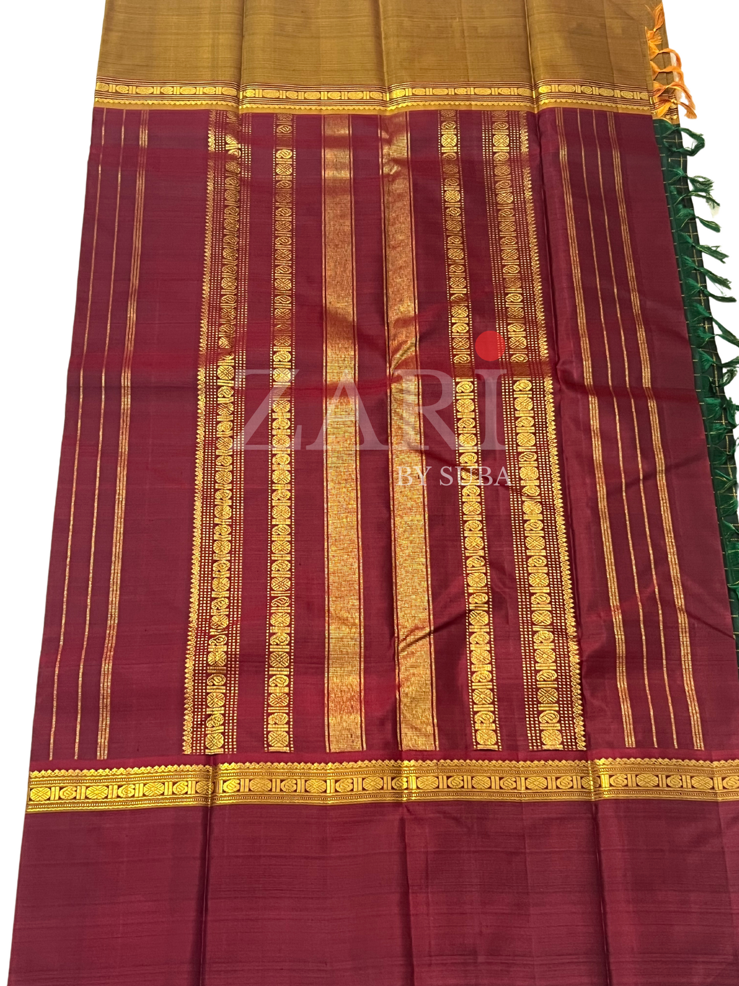 GANGA JAMUNA - Pure Kanchipuram Silk Saree