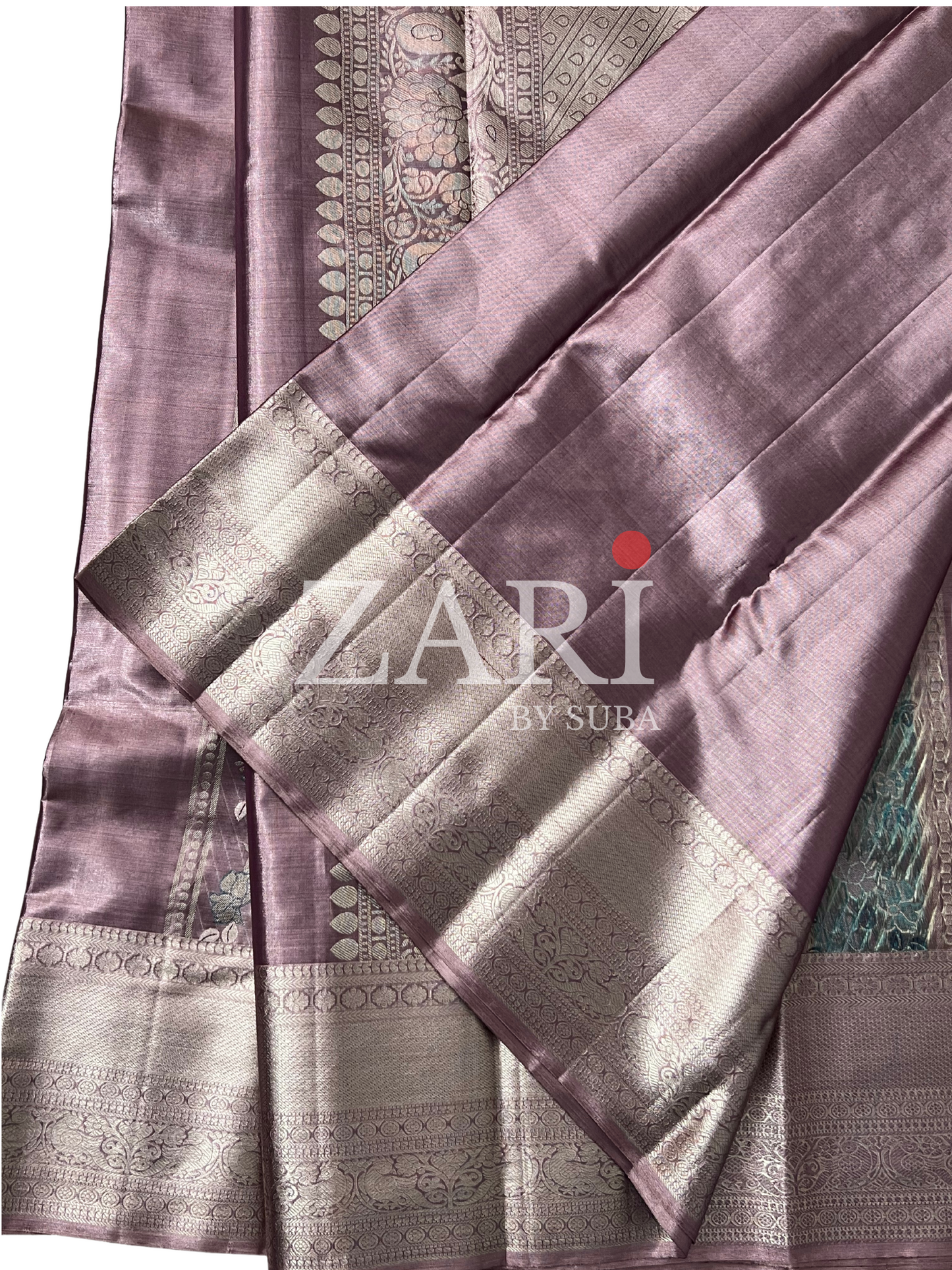 PURPLE AURA - Pure Kanchipuram Silk Saree