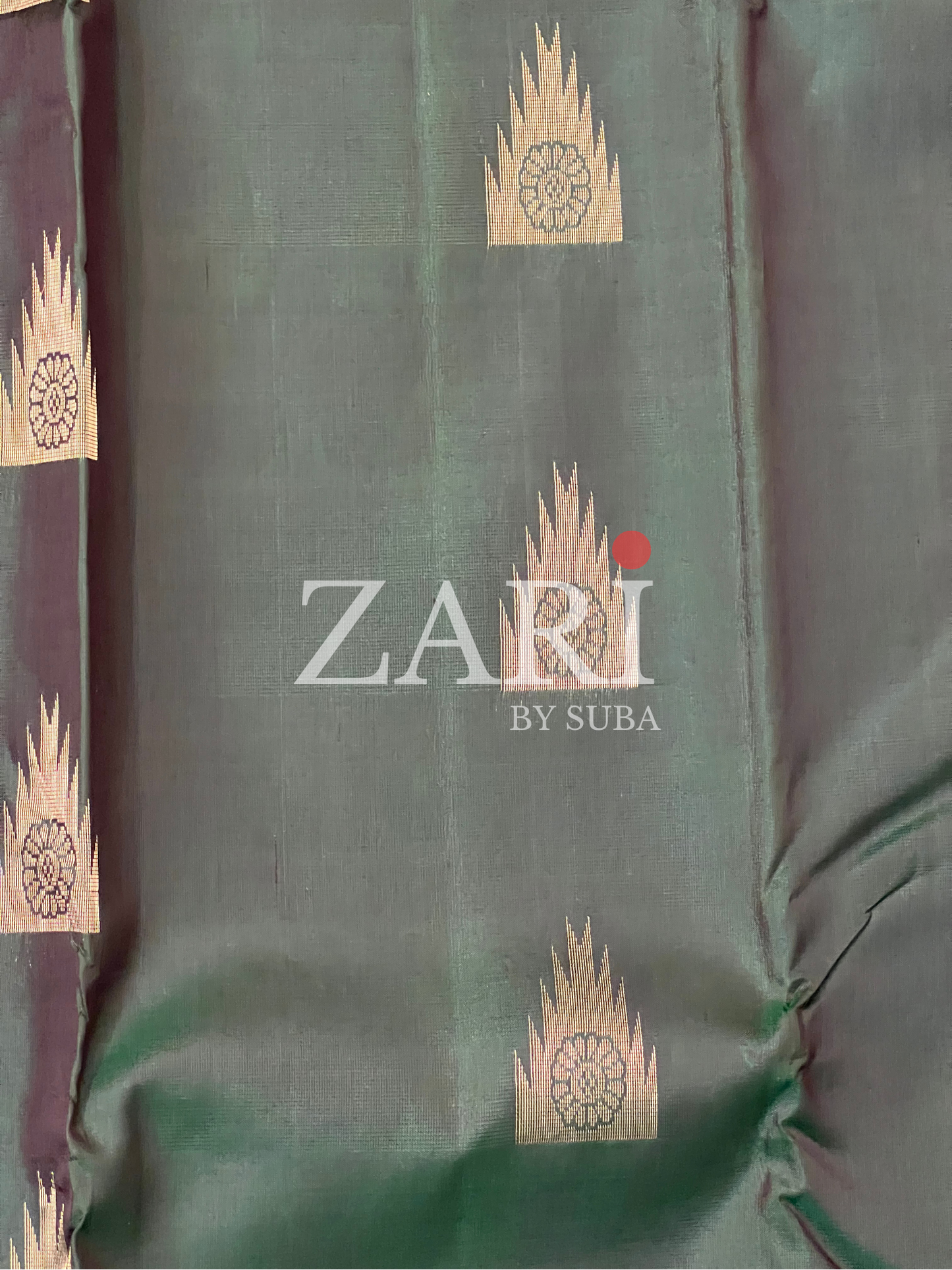 FOREST ENCHANTRESS - Pure Kanchipuram Silk Saree