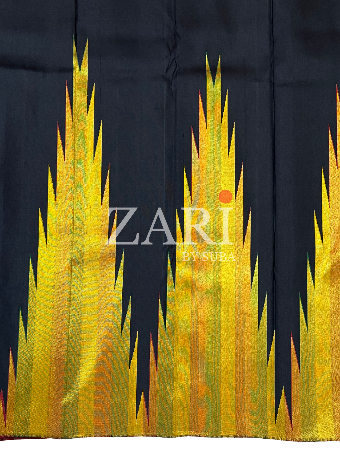 Golden Temple - Pure Kanchipuram Silk Saree