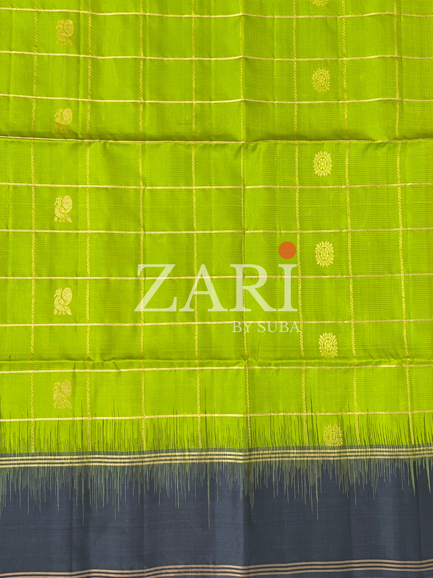 SUMMER MIST - Pure Kanchipuram Silk Saree