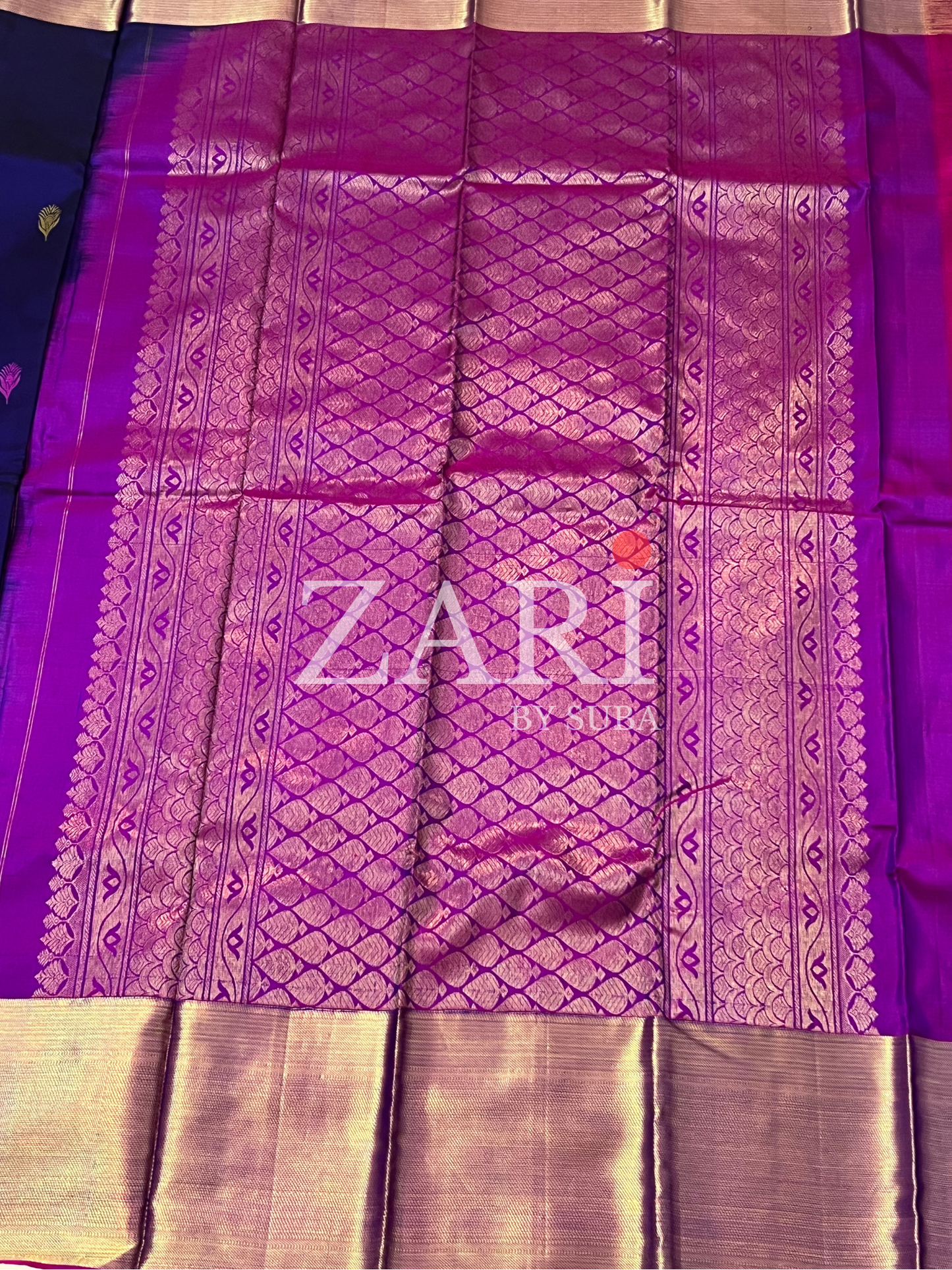 MYSTICAL FAWN - Pure Kanchipuram Silk Saree