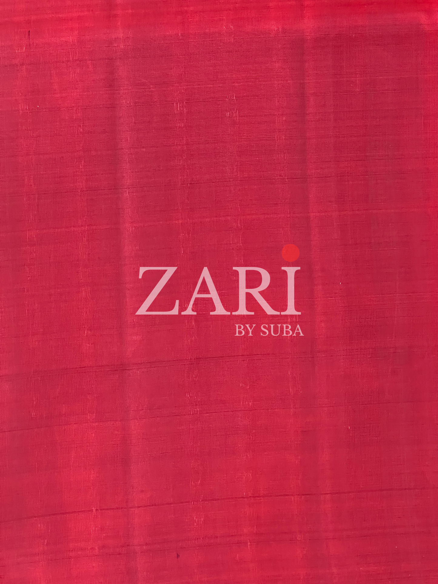 KOLAM SCARLET - Pure Kanchipuram Silk Saree
