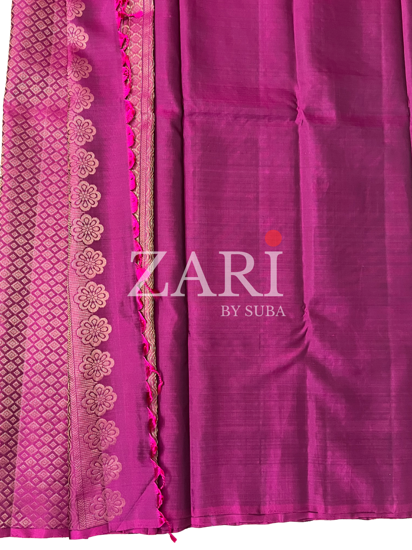 BLUE WAVES - Pure Kanchipuram Silk Saree