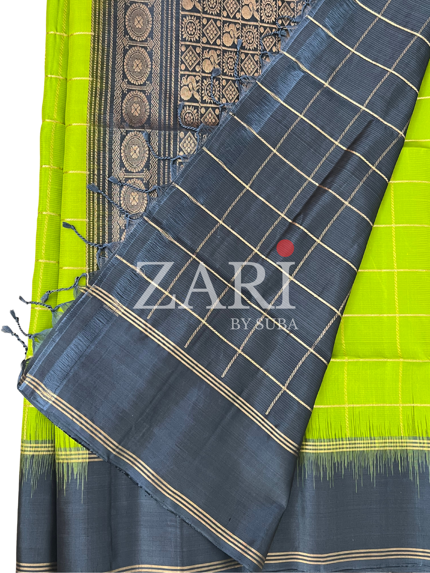 SUMMER MIST - Pure Kanchipuram Silk Saree