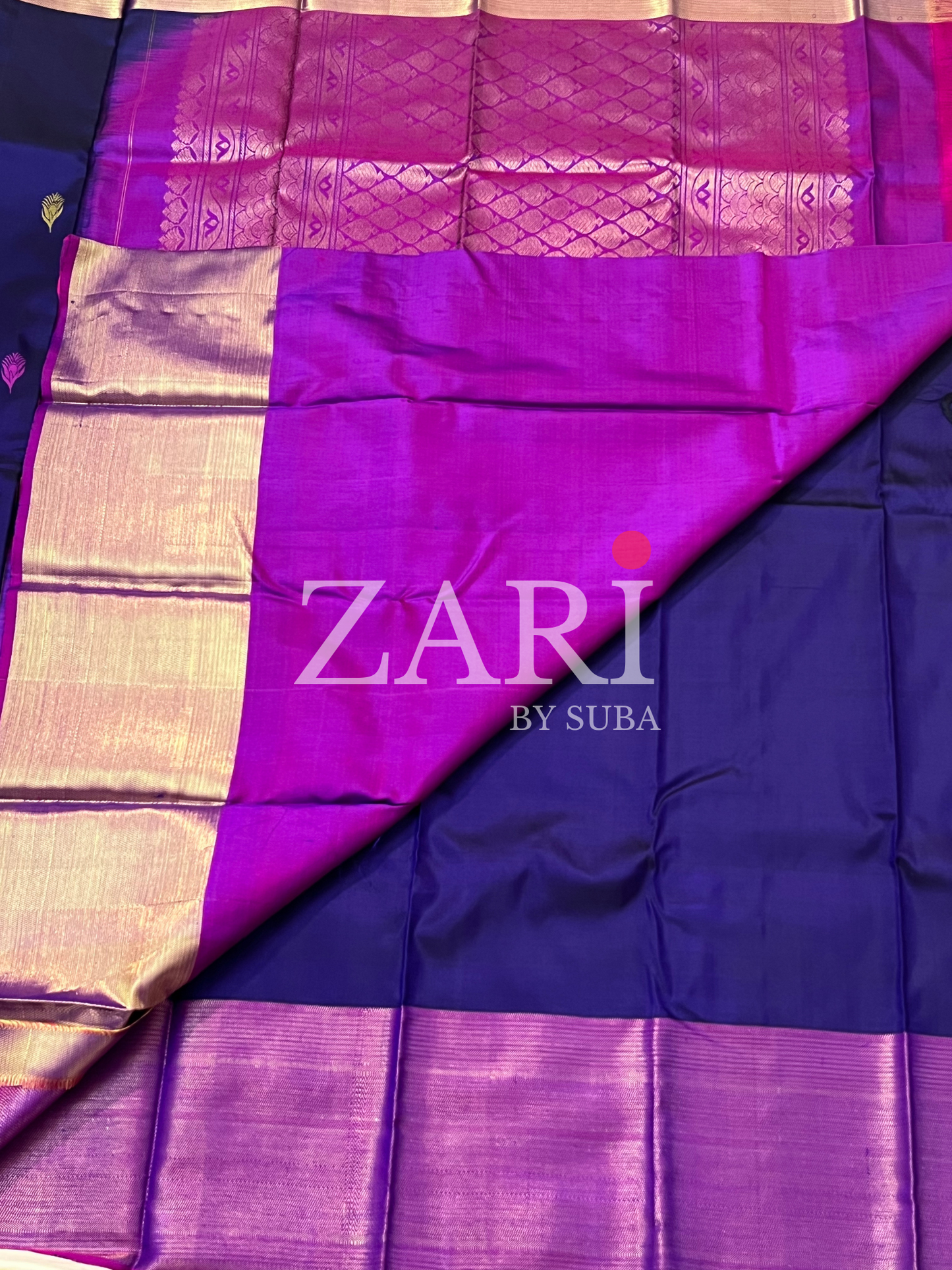 MYSTICAL FAWN - Pure Kanchipuram Silk Saree