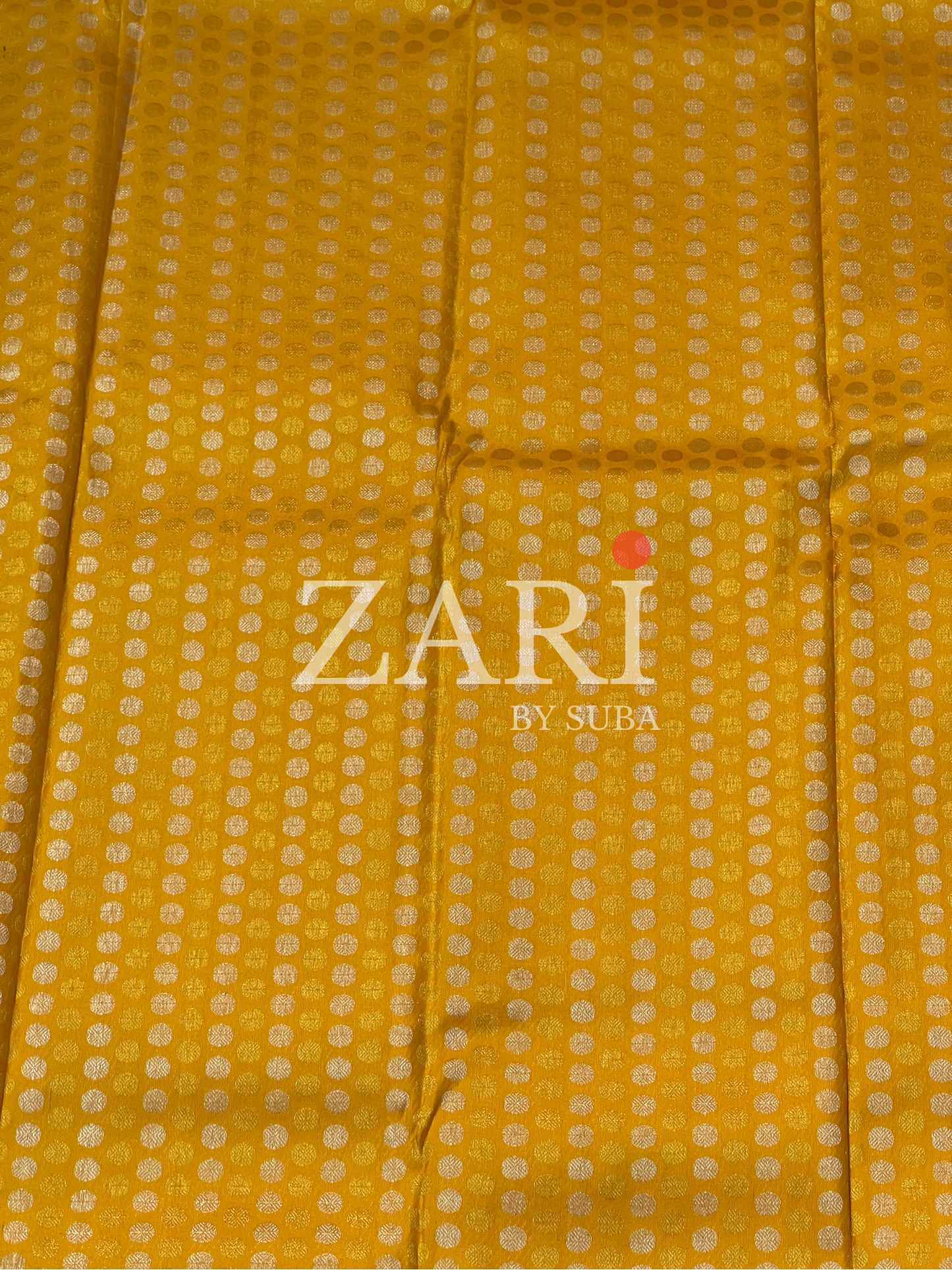GOLDEN CASCADE - Pure Kanchipuram Silk Saree