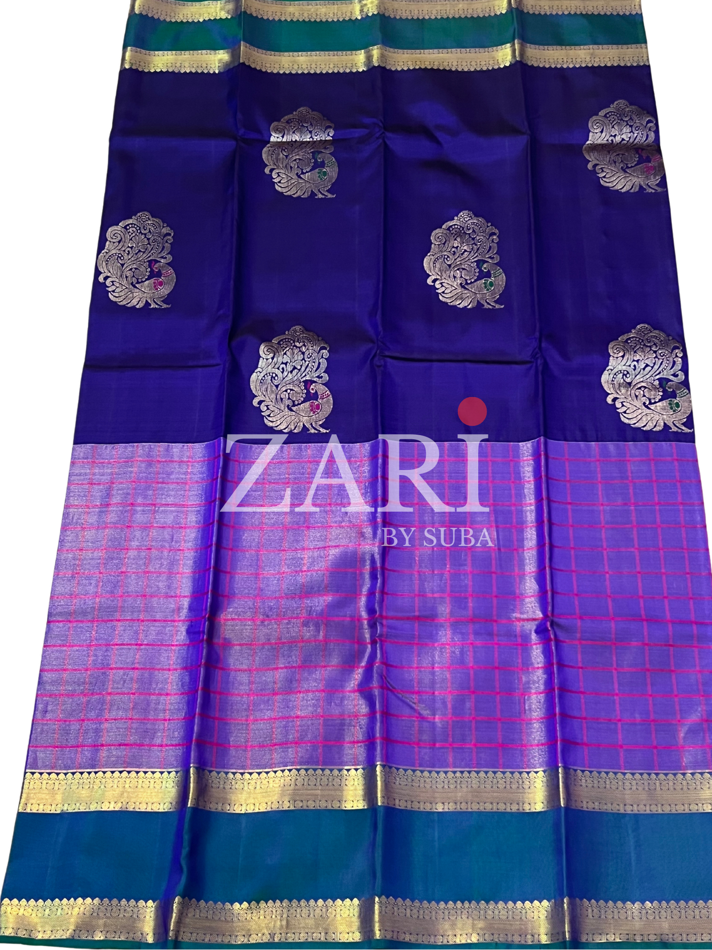 PEACOCK'S GRACE - Pure Kanchipuram Silk Saree
