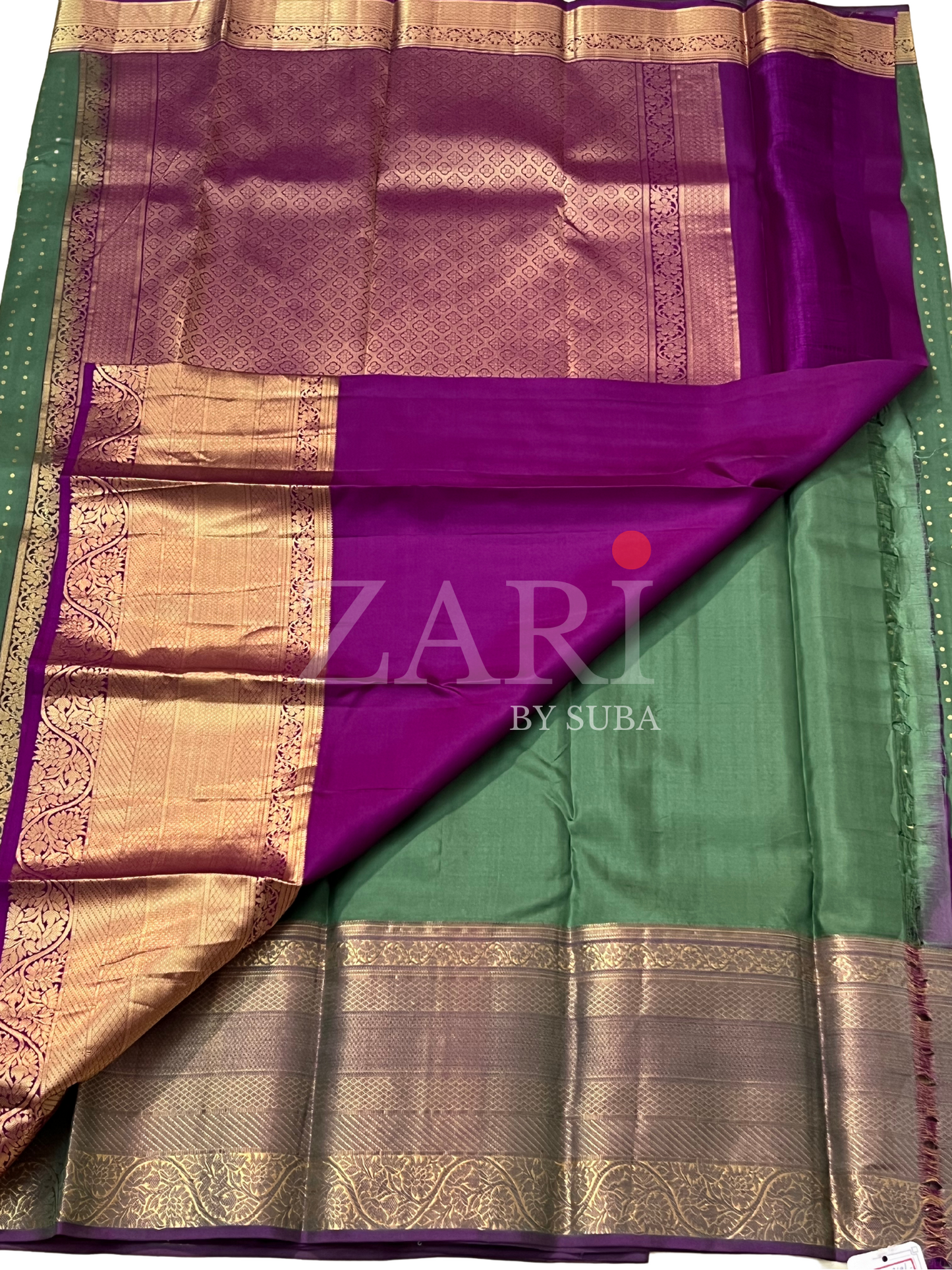 SAGE BLISS - Pure Kanchipuram Silk Saree