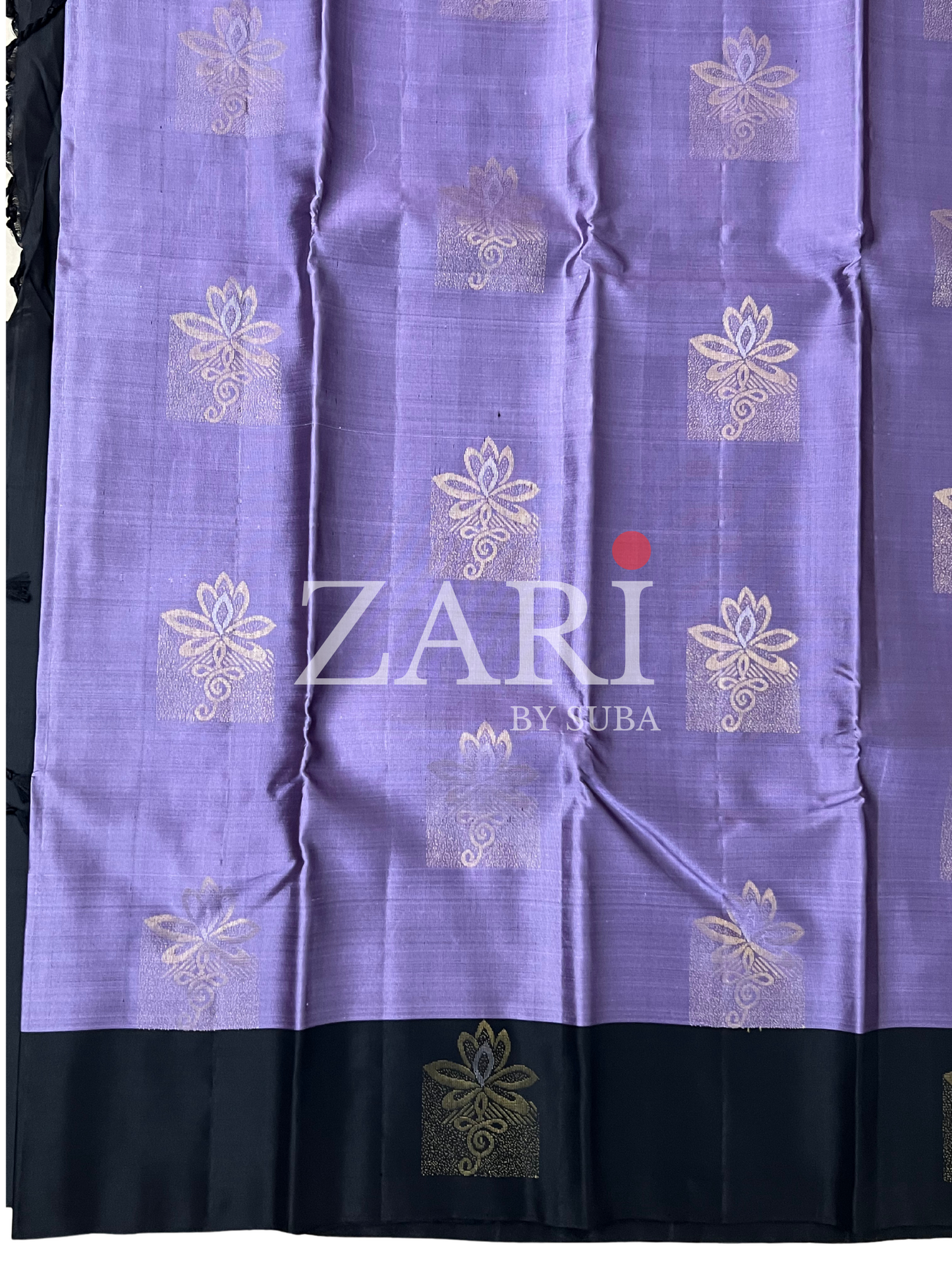 LAVENDER NIGHT - Pure Kanchipuram Silk Saree