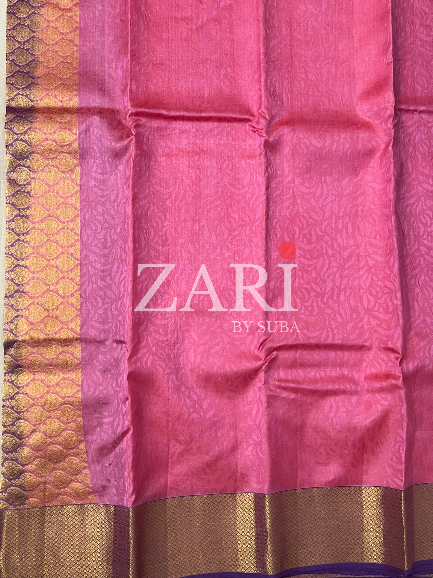 PINK BLUSH - Pure Kanchipuram Silk Saree