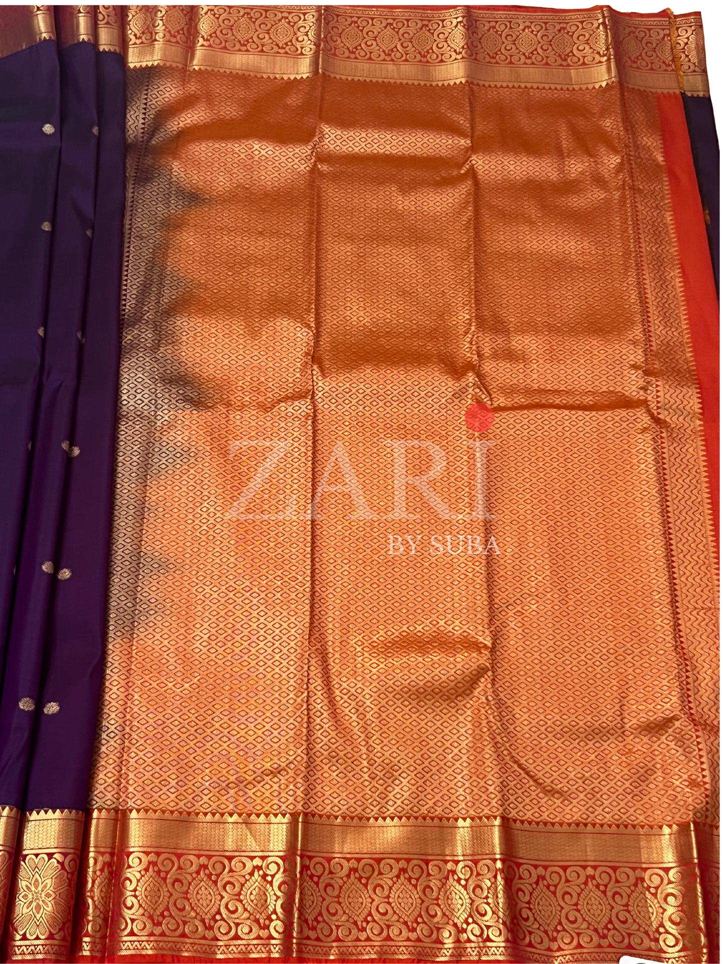 PURPLE ROYALTY - Pure Kanchipuram Silk Saree