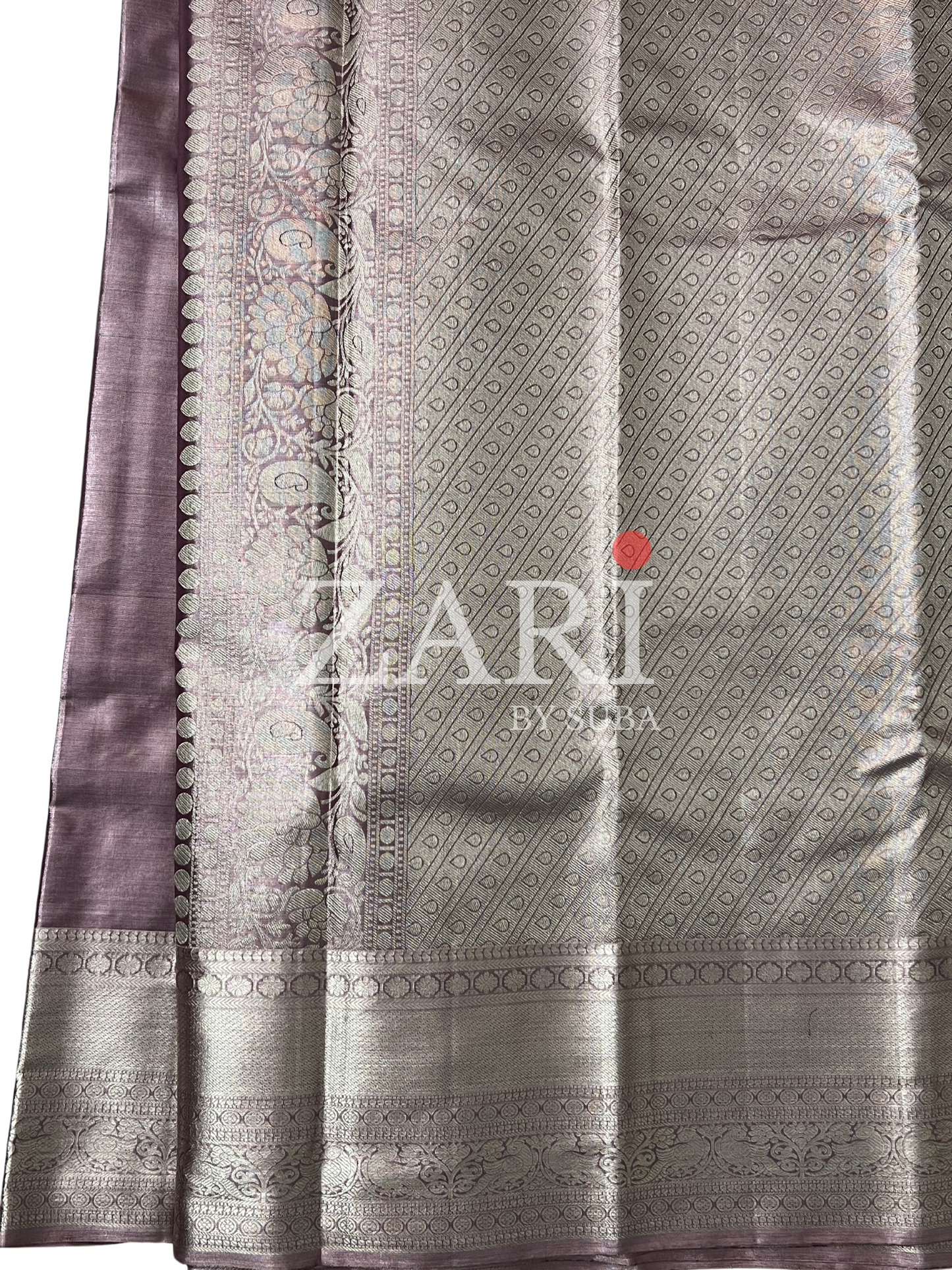 PURPLE AURA - Pure Kanchipuram Silk Saree