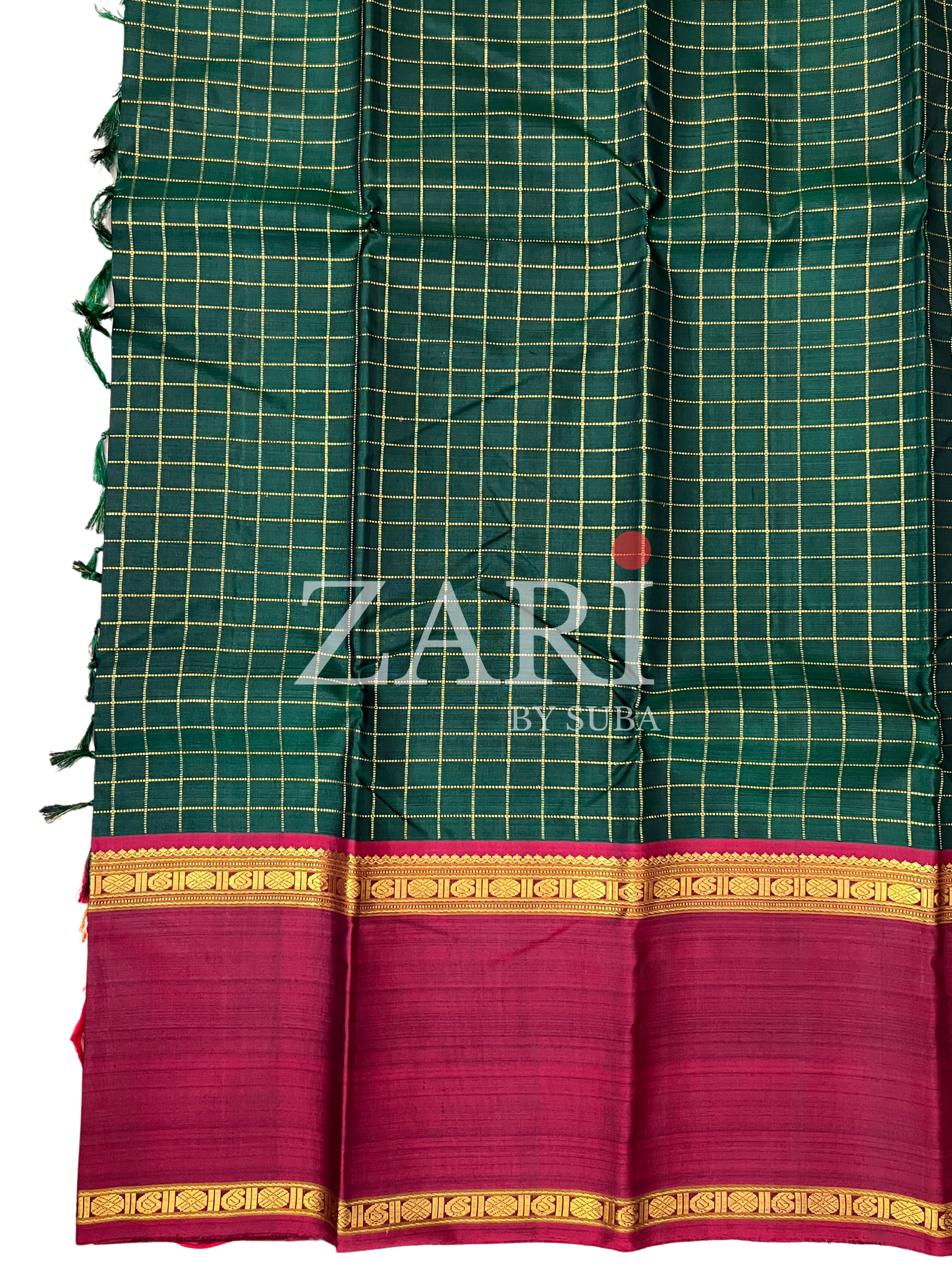 GANGA JAMUNA - Pure Kanchipuram Silk Saree