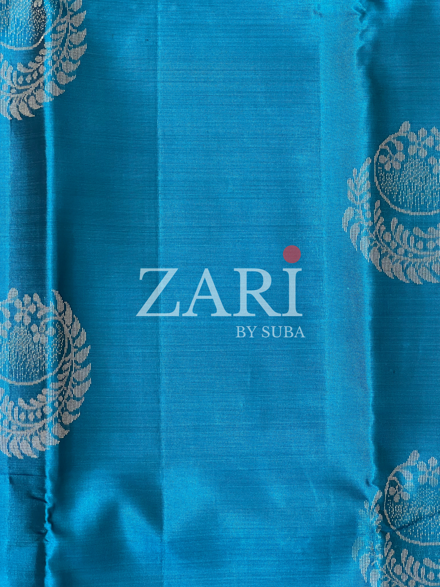 BLUE WAVES - Pure Kanchipuram Silk Saree