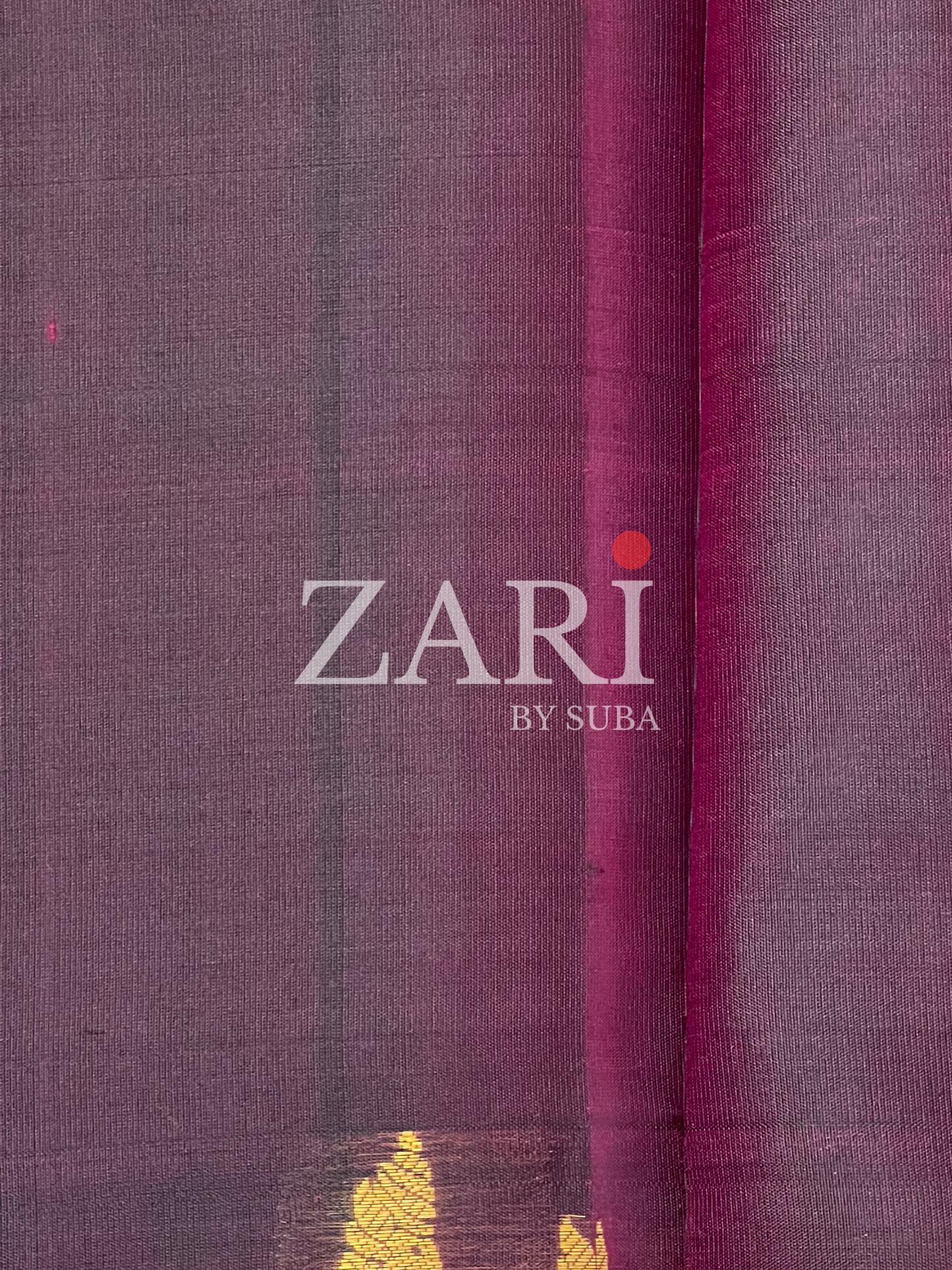 ROYAL MAROON - Pure Kanchipuram Silk Saree