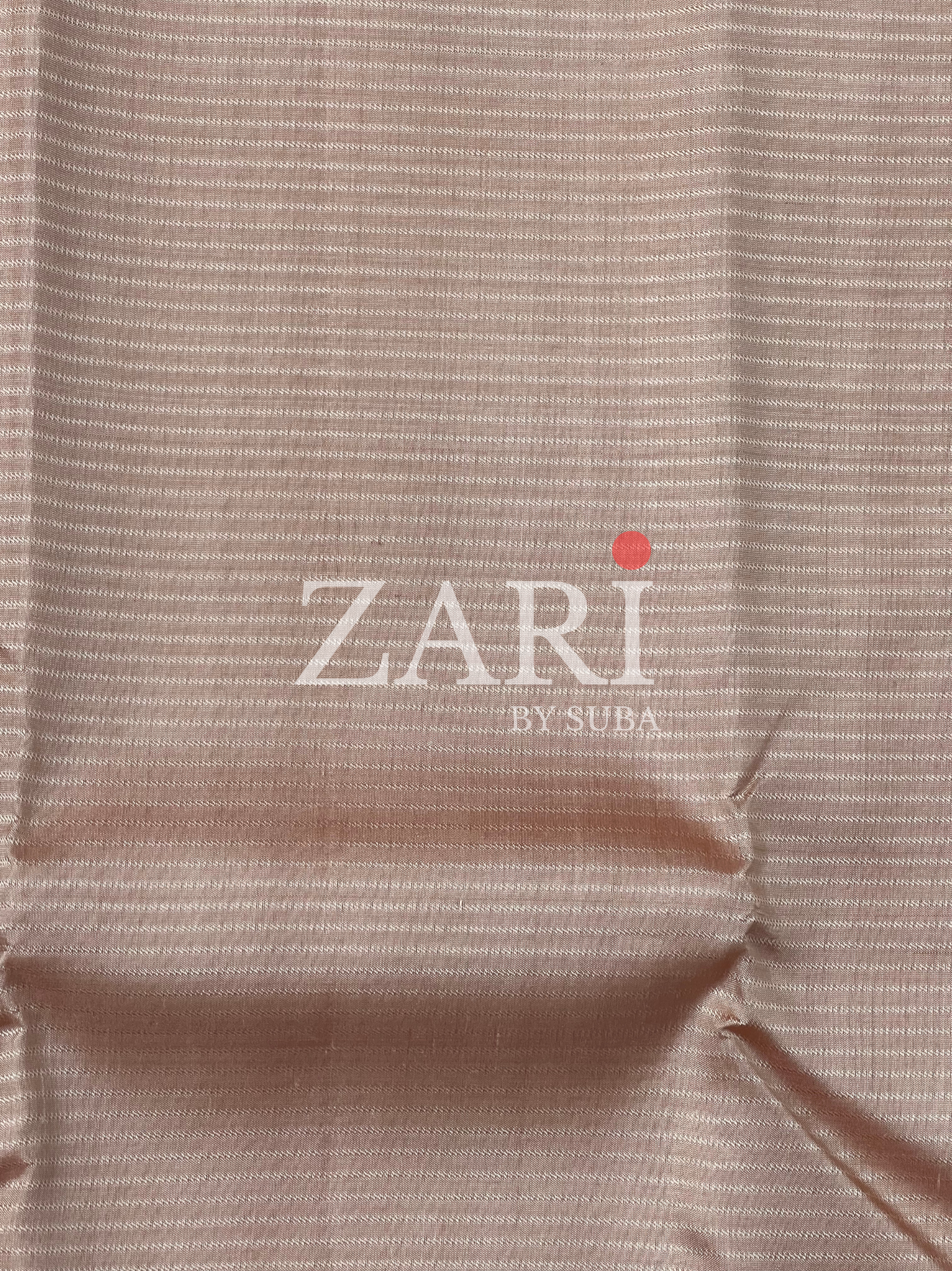 BEIGE ELEGANCE - Pure Kanchipuram Silk Saree