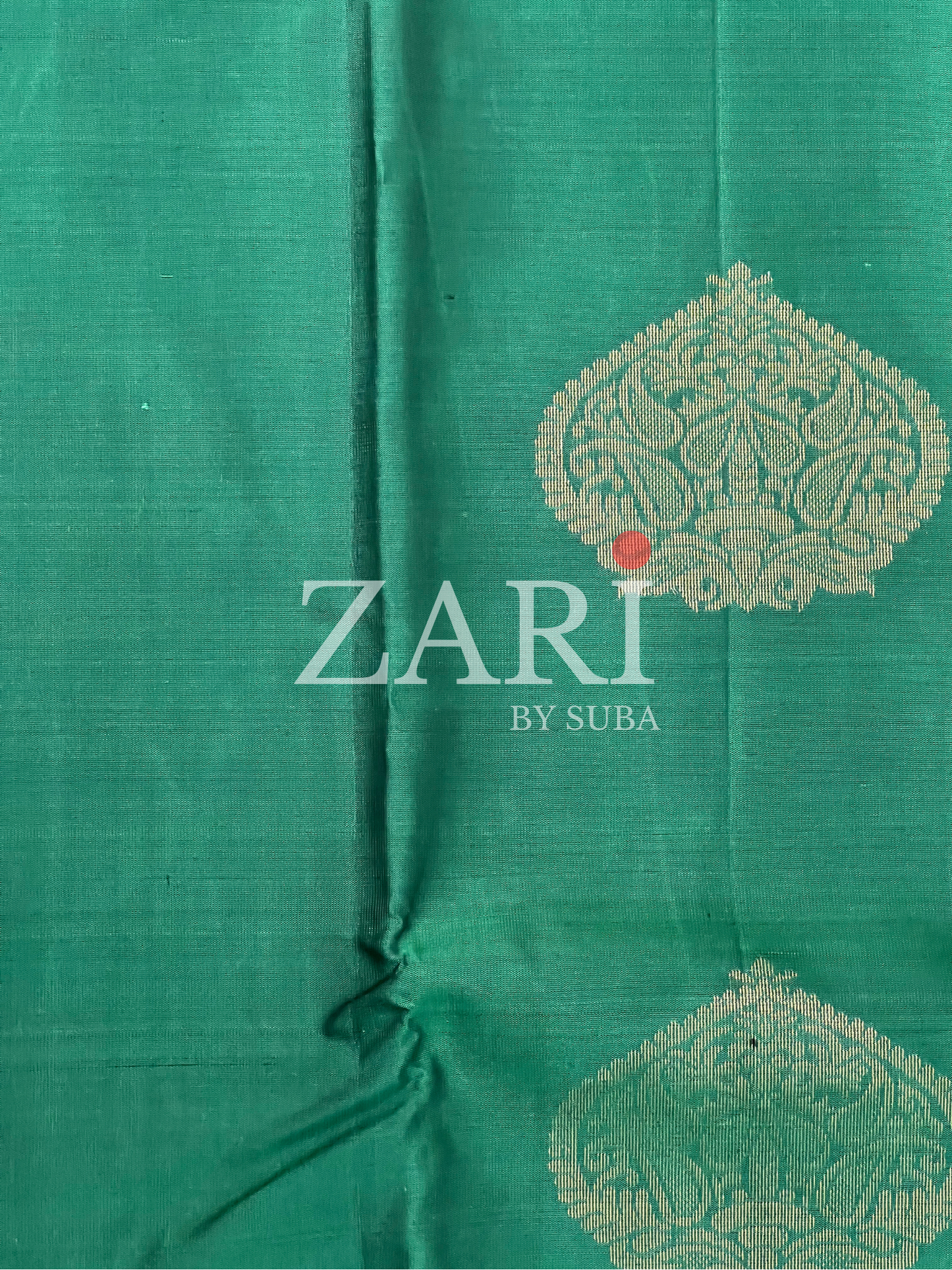 EMERALD NIGHT - Pure Kanchipuram Silk Saree