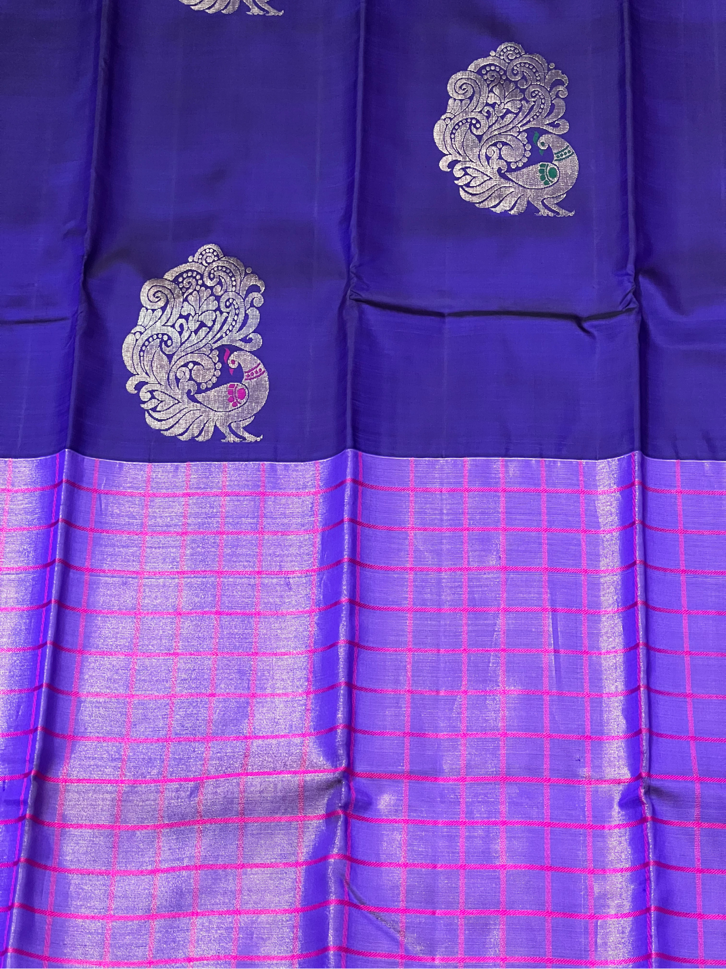 PEACOCK'S GRACE - Pure Kanchipuram Silk Saree