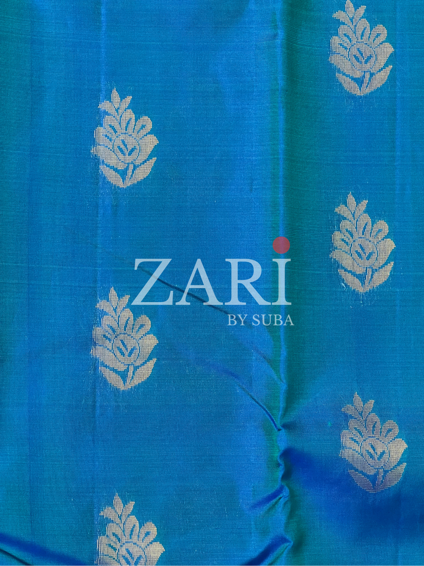 BLUE MIRAGE - Pure Kanchipuram Silk Saree