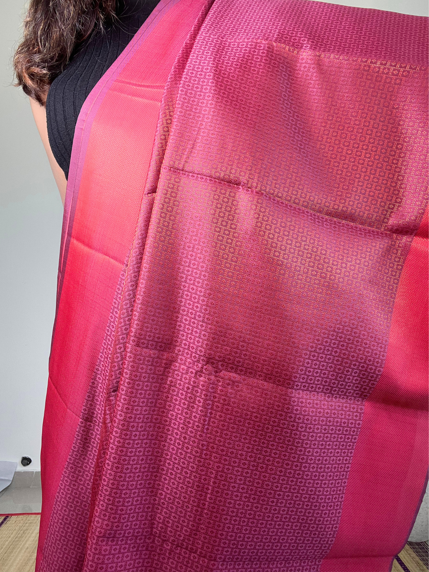 Pink - Soft Silk Saree